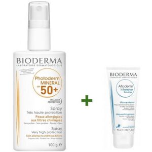 Bioderma Pack Photoderm Mineral Spf50 100ml + Atoderm Intensive Baume 75ml Bioderma Pack Photoderm Mineral Spf50 100ml + Atoderm Intensive Baume 75ml