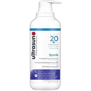 Ultrasun Transparent Sun Protections Sports Gel SPF20 (400ml) Ultrasun Transparent Sun Protections Sports Gel SPF20 (400ml)