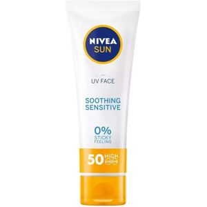 Nivea Sun Ultra Violet Face Soothing Sensitive Spf 50 50Ml Nivea Sun Ultra Violet Face Soothing Sensitive Spf 50 50Ml