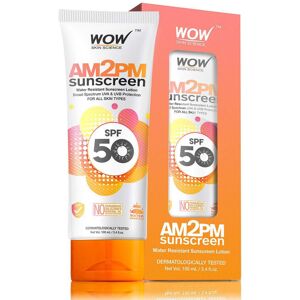 Wow Toys AM2PM SPF50 Water Resistant No Parabens & Mineral Oil Sunscreen Lotion, 100m Wow Toys AM2PM SPF50 Water Resistant No Parabens & Mineral Oil Sunscreen Lotion, 100m