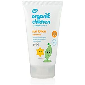 Green People Organic Children Scent Free Sun Cream SPF30 150ml Natural, Organi Green People Organic Children Scent Free Sun Cream SPF30 150ml Natural, Organi