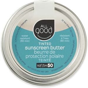 All Good Makes Every All good Tinted Mineral Sunscreen Butter for Face, Nose, Ears - UVAUVB Broad Spe All Good Makes Every All good Tinted Mineral Sunscreen Butter for Face, Nose, Ears - UVAUVB Broad Spe