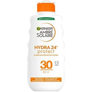 Garnier Ambre Solaire Hydra 24 Hour Protect Hydrating Protection Lotion SPF30, H Garnier Ambre Solaire Hydra 24 Hour Protect Hydrating Protection Lotion SPF30, H