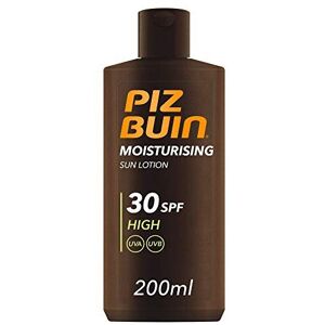 Piz Buin Moisturising Sun Lotion SPF30, 200 ml – Hydrating, Sweat- and Water-Res Piz Buin Moisturising Sun Lotion SPF30, 200 ml – Hydrating, Sweat- and Water-Res