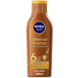 Nivea Sun Carotene Intense Tan Lotion Water Resistant 200ml - SPF-6 Nivea Sun Carotene Intense Tan Lotion Water Resistant 200ml - SPF-6