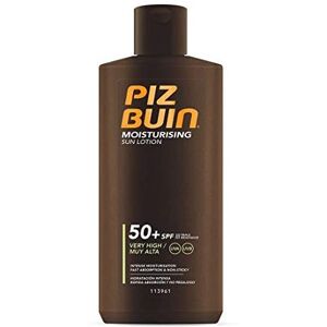2 x Piz Buin Moisturising Sun Lotion SPF50-200ml 2 x Piz Buin Moisturising Sun Lotion SPF50-200ml