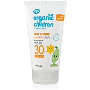 Green People Organic Children Scent Free Sun Cream SPF30 150ml Natural, Organic Sunscreen f Green People Organic Children Scent Free Sun Cream SPF30 150ml Natural, Organic Sunscreen f