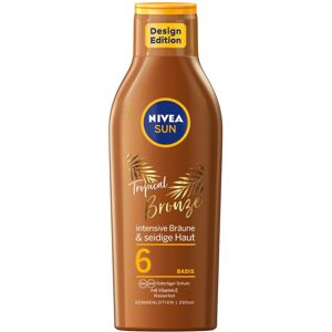 NIVEA Sun Tropical Bronze Sun Lotion SPF 6, Sun Protection for Long-Lasting Tan withou NIVEA Sun Tropical Bronze Sun Lotion SPF 6, Sun Protection for Long-Lasting Tan withou
