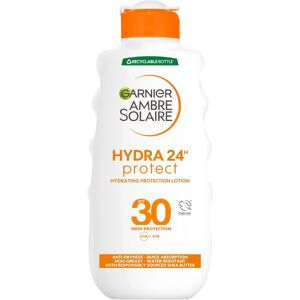 Garnier Hydra 24 Hour Protect Hydrating Lotion SPF30 High Sun Protection Factor 30 Water Garnier Hydra 24 Hour Protect Hydrating Lotion SPF30 High Sun Protection Factor 30 Water