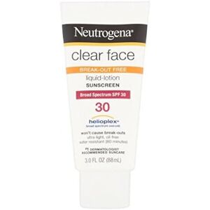 Neutrogena Clear Face Liquid SPF 30, 89 ml / 3 oz. Neutrogena Clear Face Liquid SPF 30, 89 ml / 3 oz.