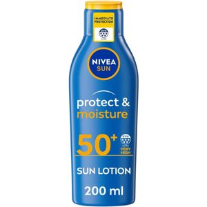 Nivea Sun Very High SPF50+ Moisturising Sun Lotion, Protects Skin From UVA/UVB R Nivea Sun Very High SPF50+ Moisturising Sun Lotion, Protects Skin From UVA/UVB R
