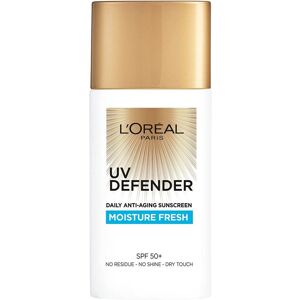L’Oréal Paris Loreal UV Defender Moisture & Fresh Sunscreen SPF50+, Protects Skin From UVA & U L’Oréal Paris Loreal UV Defender Moisture & Fresh Sunscreen SPF50+, Protects Skin From UVA & U