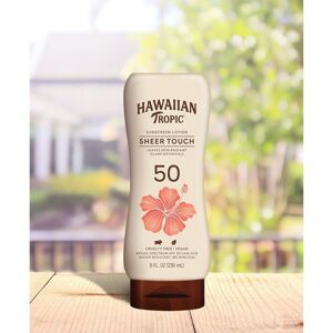 Hawaiian Tropic Sheer Touch Lotion SPF 50 Sunscreen - 8Oz Hawaiian Tropic Sheer Touch Lotion SPF 50 Sunscreen - 8Oz