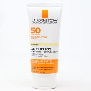 La Roche-Posay Anthelios Mineral Sunscreen Lotion Spf 50 3.0oz New La Roche-Posay Anthelios Mineral Sunscreen Lotion Spf 50 3.0oz New
