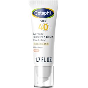 Cetaphil Everyday Sunscreen Tinted Lotion for Face 17 fl oz 100 Mineral Sunscree Cetaphil Everyday Sunscreen Tinted Lotion for Face 17 fl oz 100 Mineral Sunscree