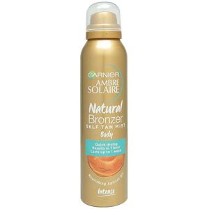 3 x Garnier Ambre Solaire Natural Bronzer Self Tan Mist Body Dark 150ml 3 x Garnier Ambre Solaire Natural Bronzer Self Tan Mist Body Dark 150ml
