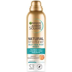 3 x Garnier Ambre Solaire Natural Bronzer Self Tan Mist Body Medium 150ml 3 x Garnier Ambre Solaire Natural Bronzer Self Tan Mist Body Medium 150ml