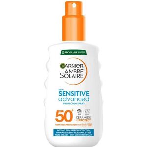 6 x Garnier Ambre Solaire Sensitive Advanced Protection Spray SPF50+ 150ml 6 x Garnier Ambre Solaire Sensitive Advanced Protection Spray SPF50+ 150ml