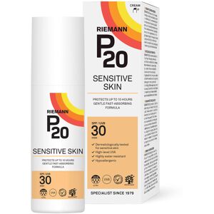 RIEMANN P20 SPF30 Sensitive Sun Cream 100ml, High Level UVA Protection for up to RIEMANN P20 SPF30 Sensitive Sun Cream 100ml, High Level UVA Protection for up to