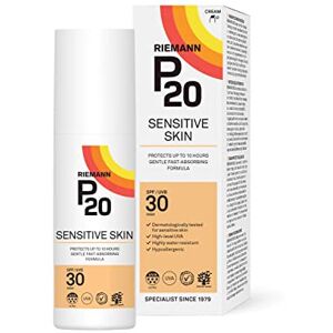 RIEMANN P20 SPF30 Sensitive Sun Cream 100ml, 10 Hour UVA Protection RIEMANN P20 SPF30 Sensitive Sun Cream 100ml, 10 Hour UVA Protection