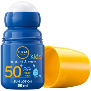 NIVEA Sun Kids Protect & Care SPF 50+ Roll On (50ml), Sunscreen with SPF 50, Rol NIVEA Sun Kids Protect & Care SPF 50+ Roll On (50ml), Sunscreen with SPF 50, Rol