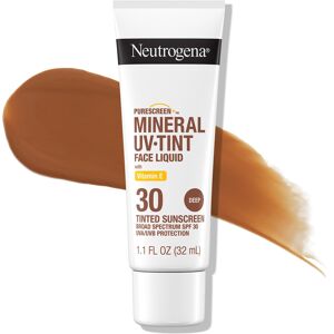 Neutrogena Purescreen+ Tinted Sunscreen for Face with SPF 30 Broad Spectrum Min Neutrogena Purescreen+ Tinted Sunscreen for Face with SPF 30 Broad Spectrum Min