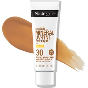 Neutrogena Purescreen+ Tinted Sunscreen for Face with SPF 30 Broad Spectrum Min Neutrogena Purescreen+ Tinted Sunscreen for Face with SPF 30 Broad Spectrum Min