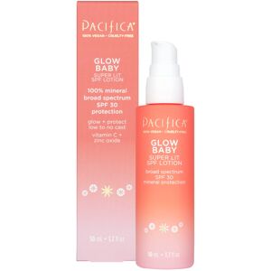 Pacifica Beauty Glow Baby Super Lit SPF 30 Lotion, Skincare, Broad Spectrum, UVA Pacifica Beauty Glow Baby Super Lit SPF 30 Lotion, Skincare, Broad Spectrum, UVA