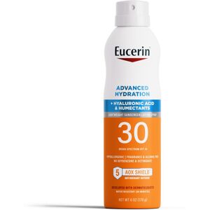 Eucerin Advanced Hydration SPF 30 Sunscreen Spray Lightweight Sunscreen Lotion Eucerin Advanced Hydration SPF 30 Sunscreen Spray Lightweight Sunscreen Lotion