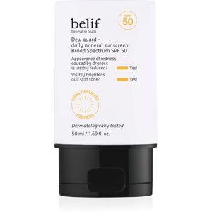 belif Dew Guard - Daily Mineral sun SPF 50 Hydrating Niacinamide Sunscreen (1.69 belif Dew Guard - Daily Mineral sun SPF 50 Hydrating Niacinamide Sunscreen (1.69