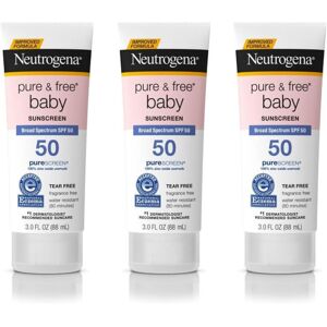 Neutrogena Pure & Free Baby Mineral Sunscreen Lotion with Broad Spectrum SPF 50 Neutrogena Pure & Free Baby Mineral Sunscreen Lotion with Broad Spectrum SPF 50