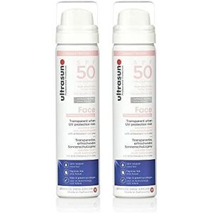 ultrasun Ultrasun 50spf UV Face & Scalp Mist, Clear, 75ml (Pack of 2) ultrasun Ultrasun 50spf UV Face & Scalp Mist, Clear, 75ml (Pack of 2)