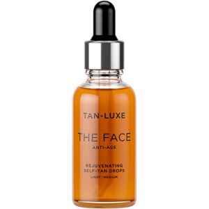 Tan-Luxe THE FACE Self Tan Drops, Light/Medium (30 ml) Add Anti-Aging Tanning Dr Tan-Luxe THE FACE Self Tan Drops, Light/Medium (30 ml) Add Anti-Aging Tanning Dr