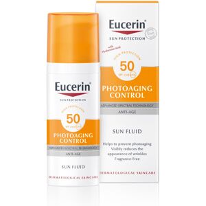 Eucerin Photoageing Control Sun Fluid SPF 50+ 50ml, Advanced Protection from Sun Eucerin Photoageing Control Sun Fluid SPF 50+ 50ml, Advanced Protection from Sun