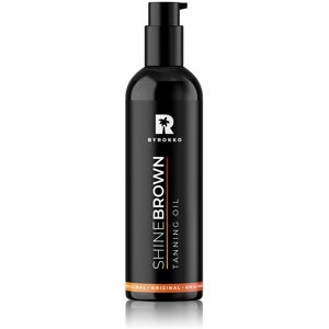 BYROKKO Shine Brown Premium XXL Tan Accelerator Oil, for Sunbed & Outdoor Sun,Ta BYROKKO Shine Brown Premium XXL Tan Accelerator Oil, for Sunbed & Outdoor Sun,Ta