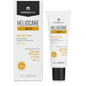 Heliocare 360 Oil-Free Gel SPF 50 50ml / Sunscreen For Face/Daily UVA UVB Visibl Heliocare 360 Oil-Free Gel SPF 50 50ml / Sunscreen For Face/Daily UVA UVB Visibl