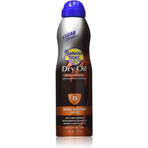 Banane Banana Boat Tanning Dry Oil Clear Spray Sunscreen SPF 8, 6oz Tanning Sunscreen Banane Banana Boat Tanning Dry Oil Clear Spray Sunscreen SPF 8, 6oz Tanning Sunscreen