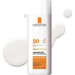 La Roche-Posay Anthelios Mineral Ultra-Light Face Sunscreen SPF 50, Zinc Oxide S La Roche-Posay Anthelios Mineral Ultra-Light Face Sunscreen SPF 50, Zinc Oxide S