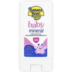 Banana Boat Baby Mineral Sunscreen Stick, SPF50 Banana Boat Baby Mineral Sunscreen Stick, SPF50