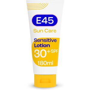 E45 Sun SPF30 Sensitive Sun Cream with Vitamin E - UVA and UVB Protection- Fragr E45 Sun SPF30 Sensitive Sun Cream with Vitamin E - UVA and UVB Protection- Fragr