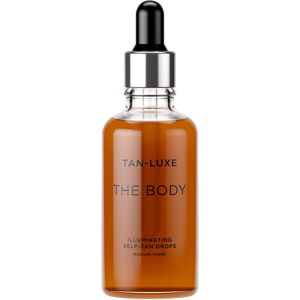 Tan-Luxe THE BODY Self Tan Drops, Medium/Dark (50 ml) Add Tanning Drops to Skin Tan-Luxe THE BODY Self Tan Drops, Medium/Dark (50 ml) Add Tanning Drops to Skin