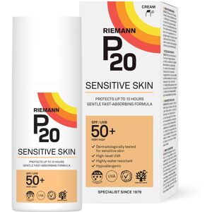 RIEMANN P20 SPF50 Sensitive Sun Cream 200ml, High Level UVA Protection for up to RIEMANN P20 SPF50 Sensitive Sun Cream 200ml, High Level UVA Protection for up to