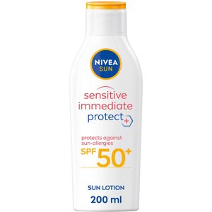Nivea Sun Care Sensitive Allergy Protect Sun Cream Lotion SPF50+ 200ml Nivea Sun Care Sensitive Allergy Protect Sun Cream Lotion SPF50+ 200ml