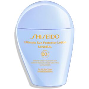Shiseido Ultimate Sun Protector Lotion Mineral SPF 60+ - Sheer Broad-Spectrum Su Shiseido Ultimate Sun Protector Lotion Mineral SPF 60+ - Sheer Broad-Spectrum Su