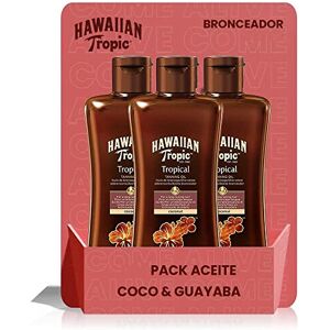 Hawaiian Tropic Tanning Oil SPF 0 - Unprotected Sun Tanning Oil, Skin Tanning Ac Hawaiian Tropic Tanning Oil SPF 0 - Unprotected Sun Tanning Oil, Skin Tanning Ac