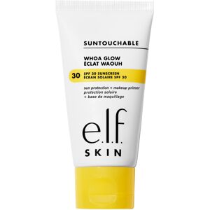 e.l.f. SKIN Suntouchable Whoa Glow SPF 30, Sunscreen & Makeup Primer For A Glowy e.l.f. SKIN Suntouchable Whoa Glow SPF 30, Sunscreen & Makeup Primer For A Glowy