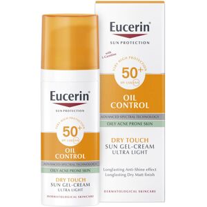 Eucerin Oil Control Sun Gel-Cream Dry Touch SPF 50+ 50ml, Unscented Sun Protecti Eucerin Oil Control Sun Gel-Cream Dry Touch SPF 50+ 50ml, Unscented Sun Protecti