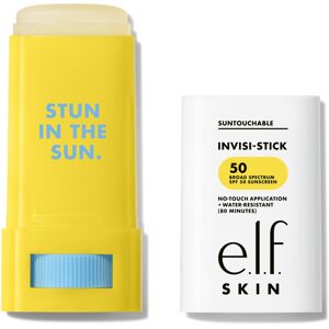 e.l.f. Suntouchable Invisi-Stick SPF 50, Sunscreen Stick for Face, Water Resista e.l.f. Suntouchable Invisi-Stick SPF 50, Sunscreen Stick for Face, Water Resista