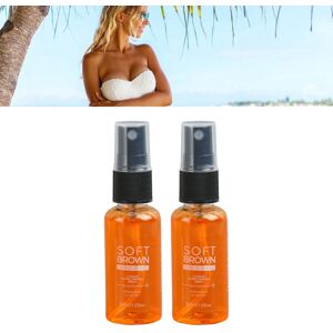 Unbranded 2Pcs Self Tanning Spray 3Min - Quick Dry, Even Bronze, 150ml Unbranded 2Pcs Self Tanning Spray 3Min - Quick Dry, Even Bronze, 150ml