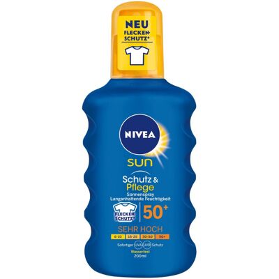 Nivea - Sun Protect and Moisture - SPF 50 - 200 ml - Sunscreen Nivea - Sun Protect and Moisture - SPF 50 - 200 ml - Sunscreen